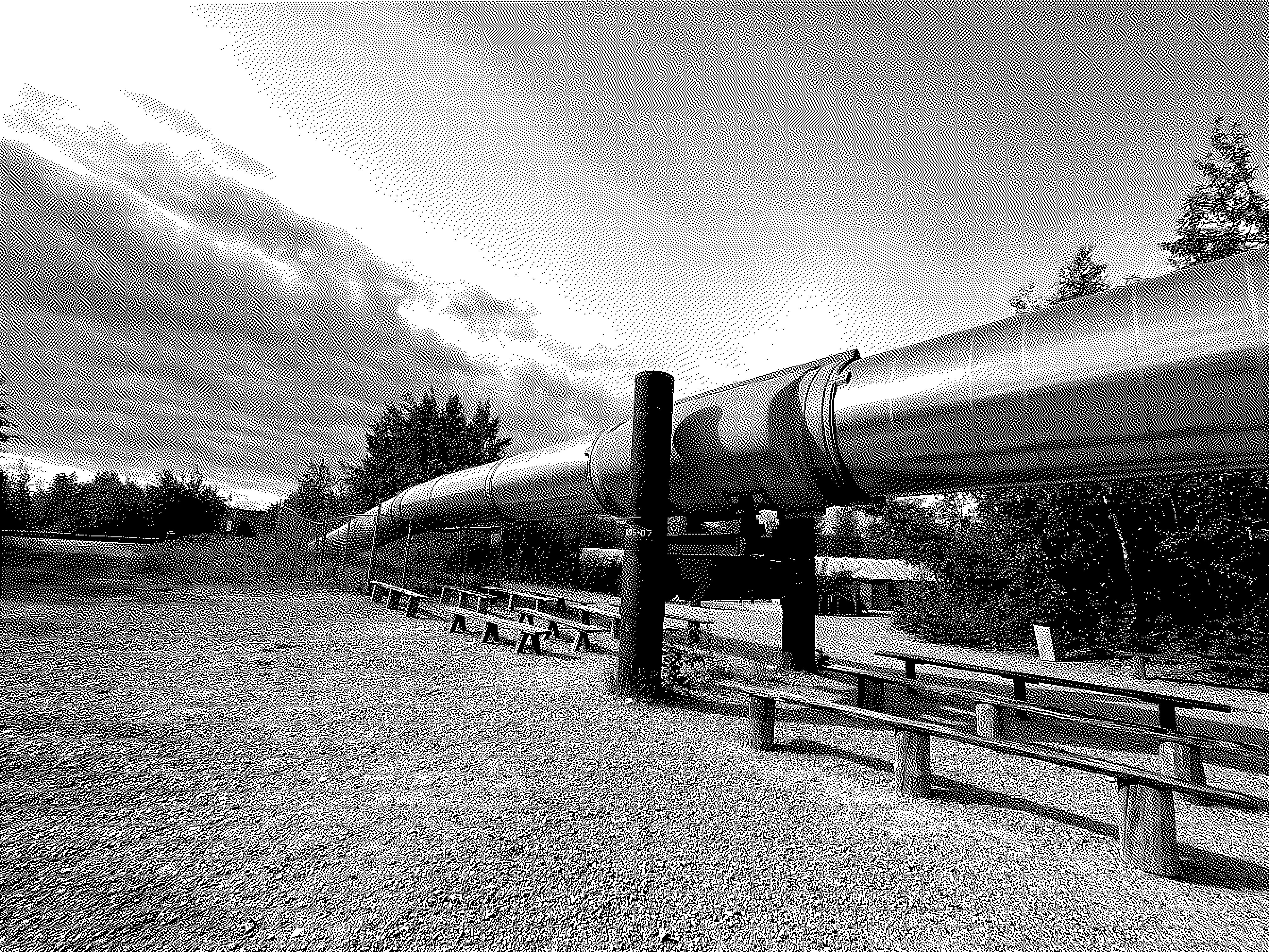 A pipeline in Alaska, Photo: Joëlle Bitton